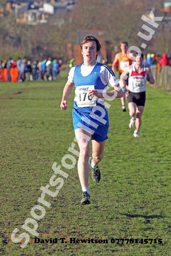 176B Senior Mens race, Durham Cathedral Cross Country Relays.